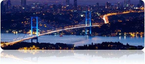 Istanbul Bosphorus Bridge at Night